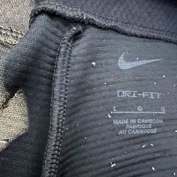 Nike Dri-Fit Pro Men's L Fleece Training Pants Black DM5886 010 Athletic Workout - Picture 7 of 15